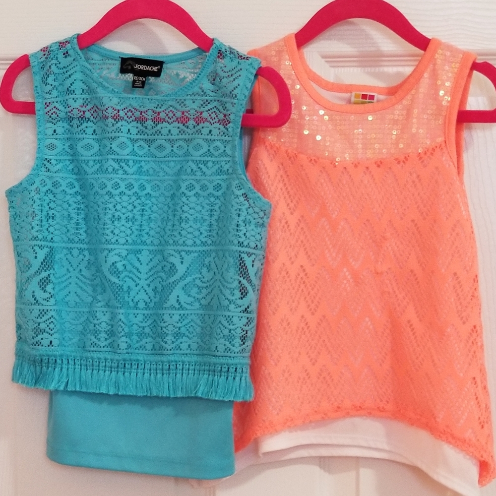 🧡💙Pair of shirts. Blue and orange.🧡💙